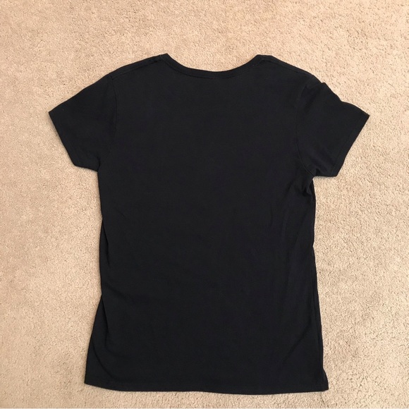 Vegas Golden Knights Graphic Tee Womens Size Medium Black Rainbow Unicorn VGK - Picture 3 of 7